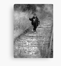 A Track To Dance To Canvas Print