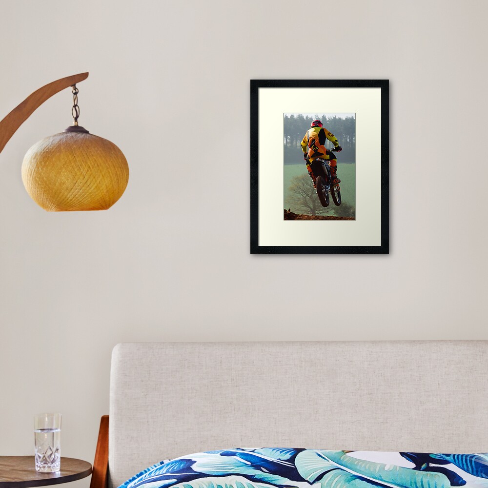 Over the Top Framed Art Print
