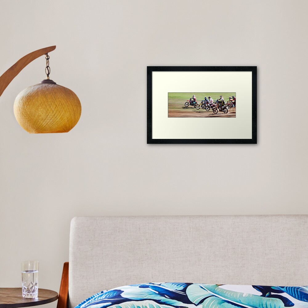 The Off Framed Art Print