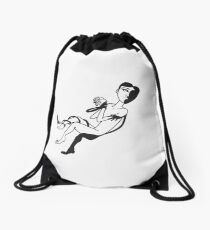 Me & Shadow Drawstring Bag
