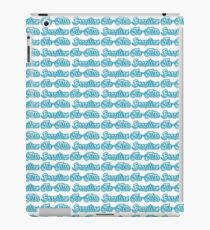 Brazilian Jiu Jitsu Blue iPad Case/Skin