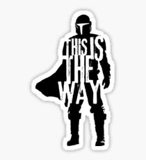 This Is The Way Sticker