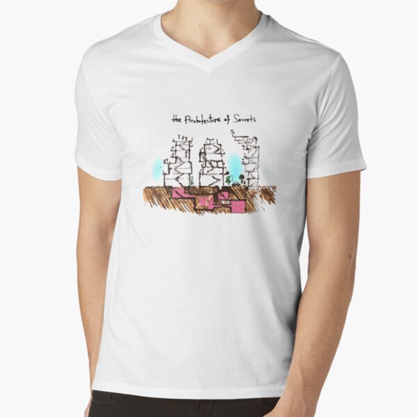 the Architecture of Secrets V-Neck T-Shirt