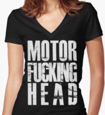 motorhead Women's Fitted V-Neck T-Shirt