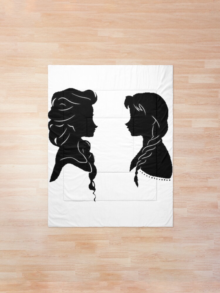 Alternate view of Sisters Silhouette Comforter