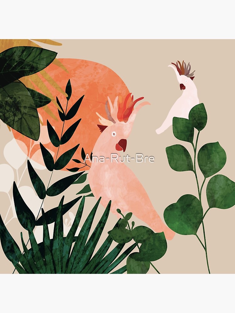 Cockatoo jungle modern by Ana-Rut-Bre