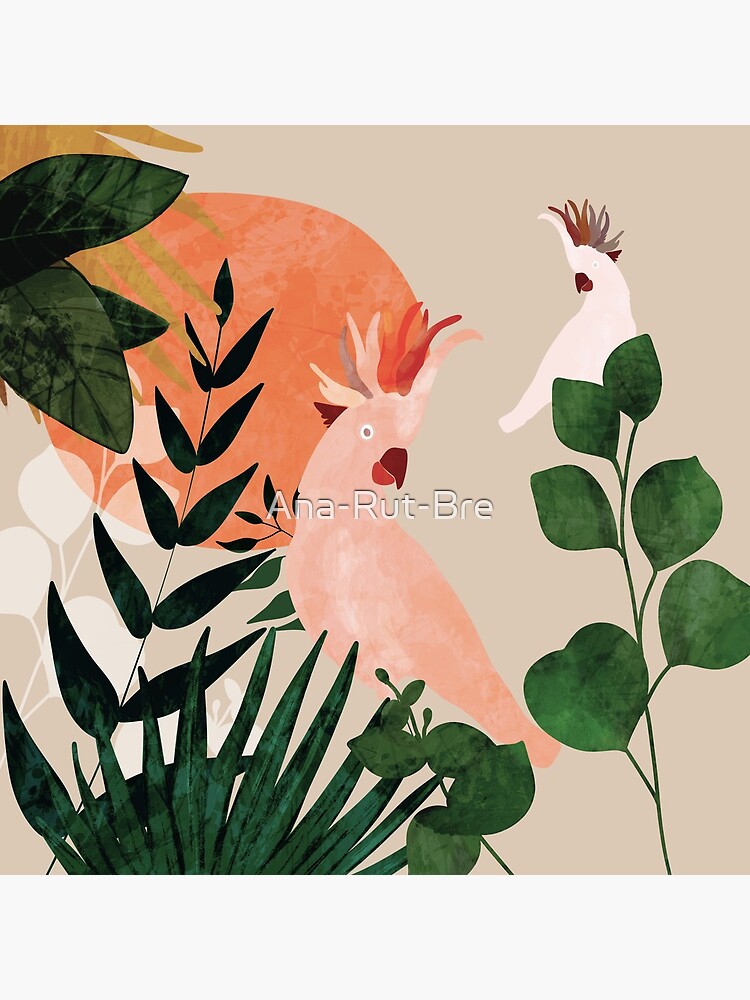 Cockatoo jungle modern by Ana-Rut-Bre