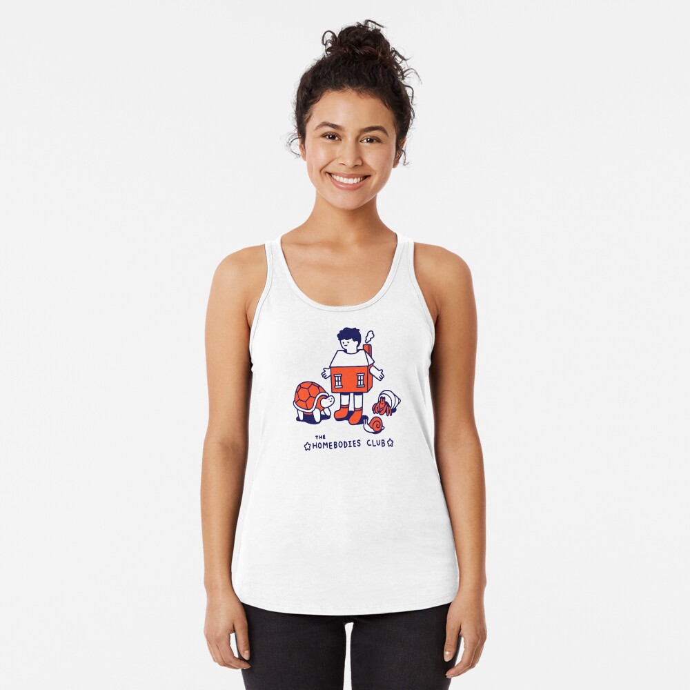 The Homebodies Club Racerback Tank Top