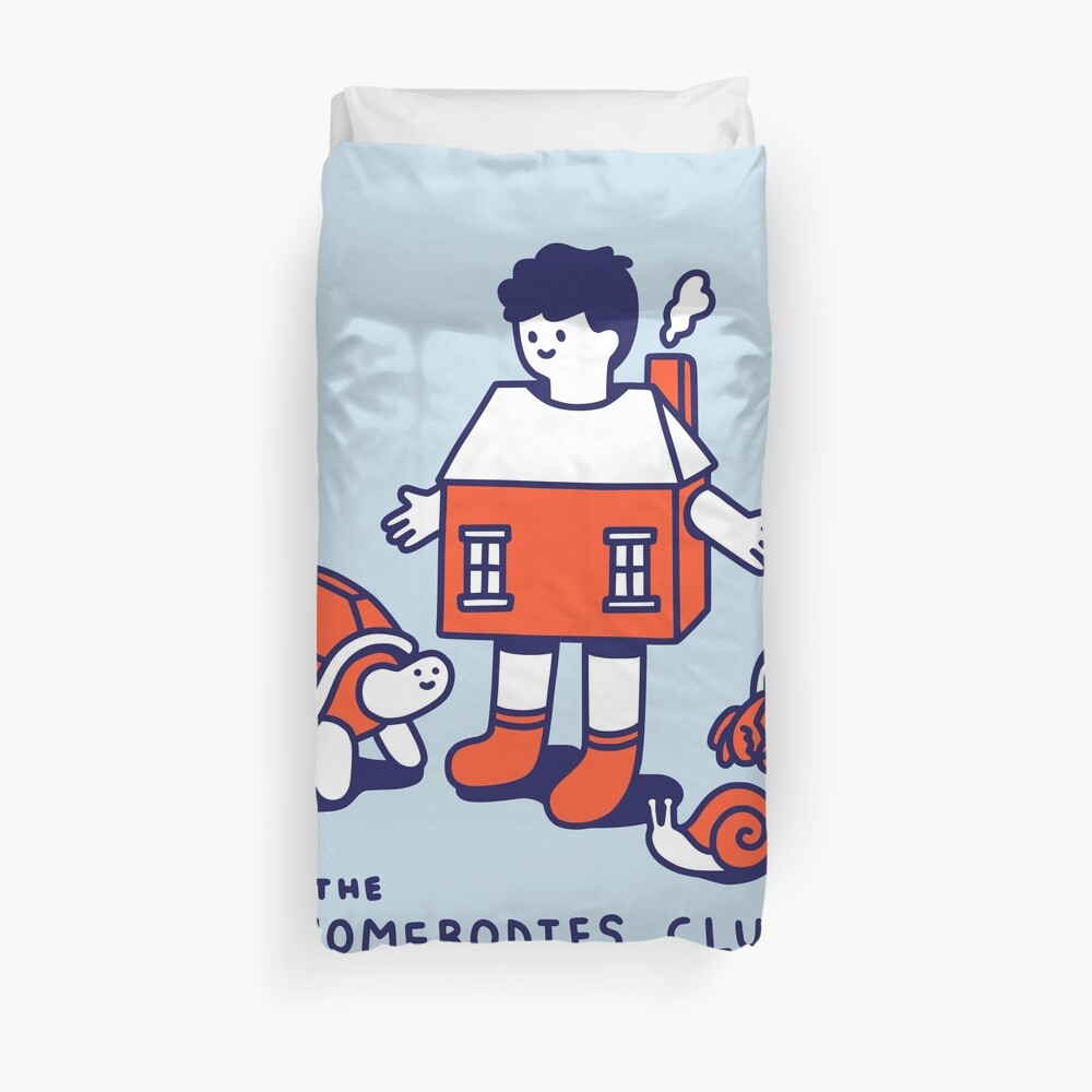 The Homebodies Club Duvet Cover