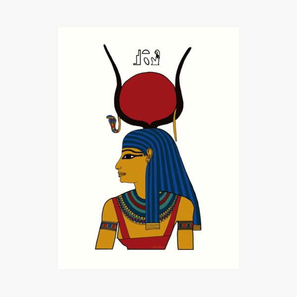ASET I Göttin Ägypten Kunstdruck