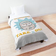 I'm Going To Go Take A Dump Rick And Morty Comforter