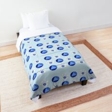 Steven Universe: Sapphire Gem Pawprints Comforter