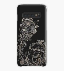 Nevertheless She Persisted, Gold Case/Skin for Samsung Galaxy