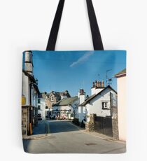 Main Street Hawkshead Cumbria Tote Bag