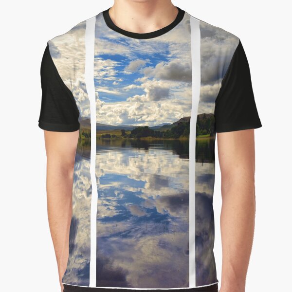 Water Reflections- Loch Rannoch-Highlands of Scotland(2) Graphic T-Shirt
