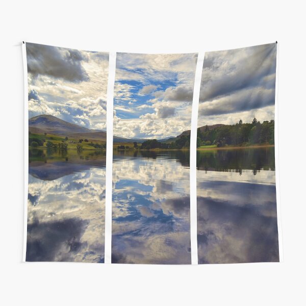 Water Reflections- Loch Rannoch-Highlands of Scotland(2) Tapestry