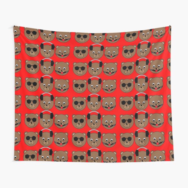 3 wise bears Tapestry
