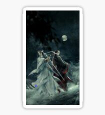 Night Hunts Sticker