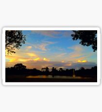 Port Orange Florida Stunning Sunset Sticker