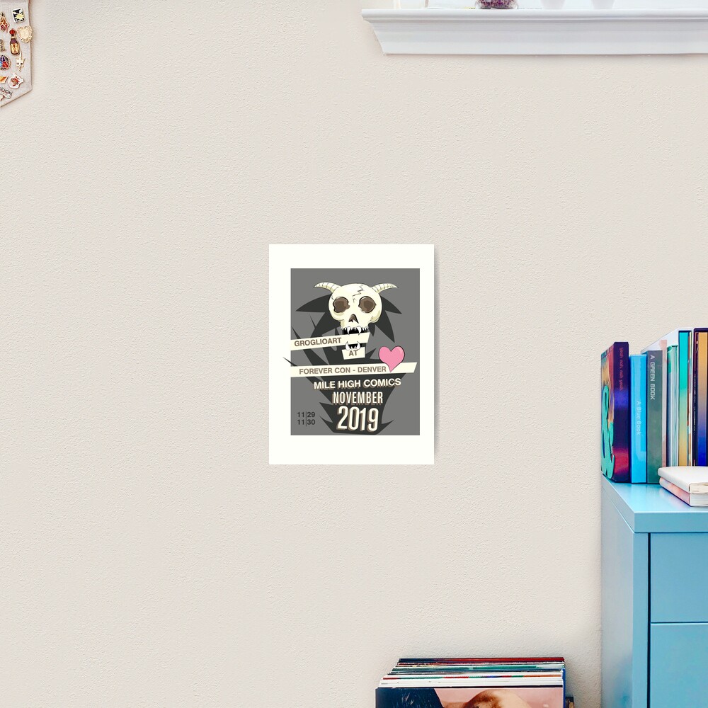GroglioArt Con Poster Art Print