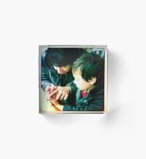 the world is in your hands Acrylic Block