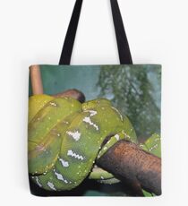 Emerald Tree Boa Tote Bag