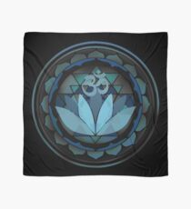 Buddhist lotus yoga sanskrit om Scarf