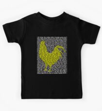 'The Year Of The Rooster / Cockerel" Clothing Kids Tee