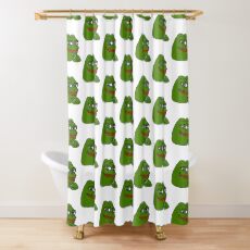 Pepe Frog Shower Curtains Redbubble
