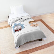 Together forever Morty Comforter