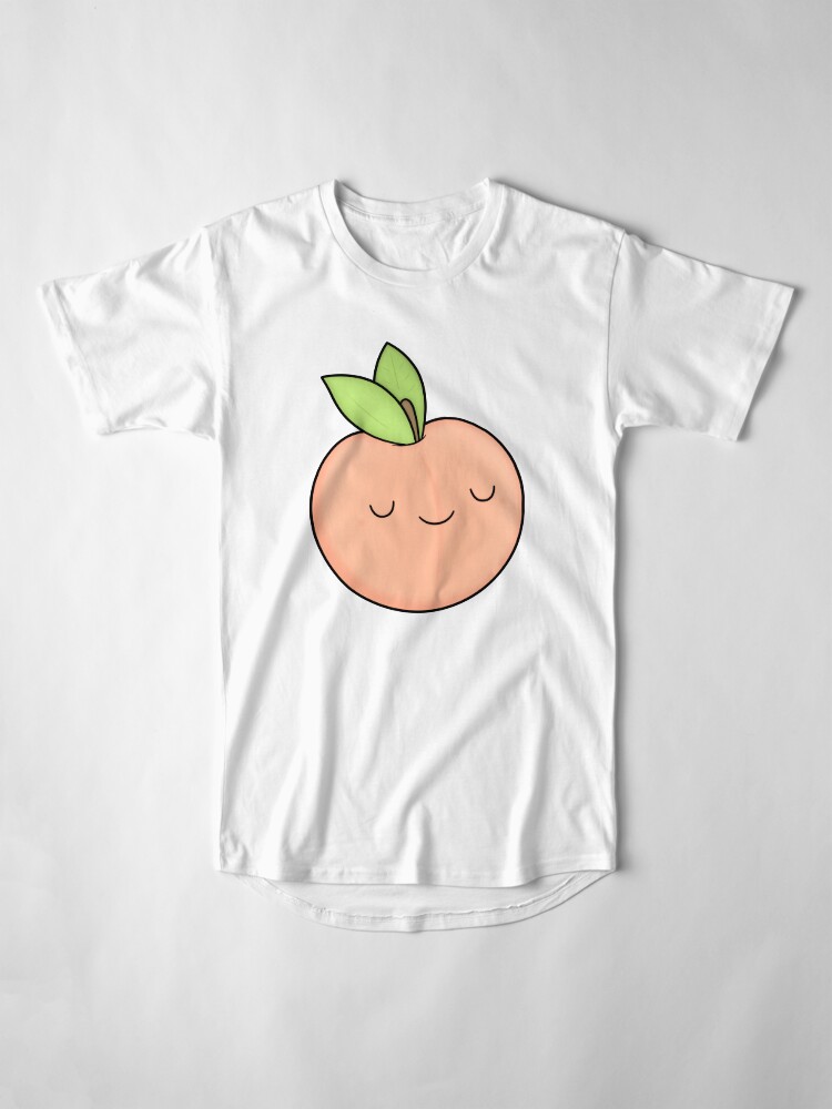 Alternate view of Happy Peach Long T-Shirt