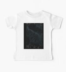 USGS Topo Map Oregon Hawks Mountain 20110816 TM Inverted Baby T-Shirt
