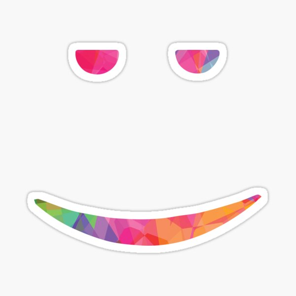 Roblox Faces Stickers Redbubble - decal for find epic faces roblox