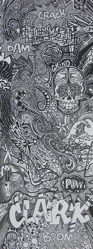 clarks black doodles