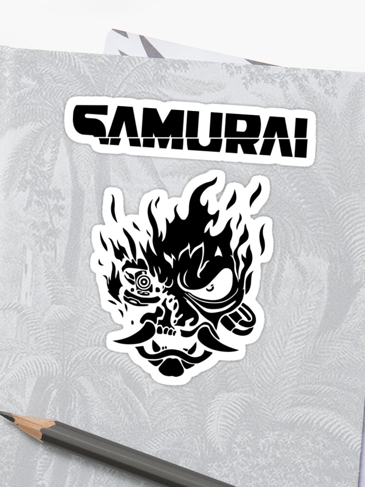 Cyberpunk 2077 Samurai Logo Transparent