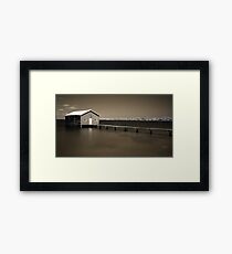Crawley Boatshed Framed Print