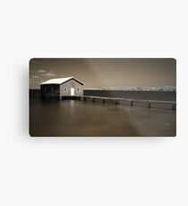 Crawley Boatshed Metal Print