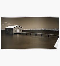 Crawley Boatshed Poster