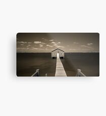 The Boatshed Metal Print