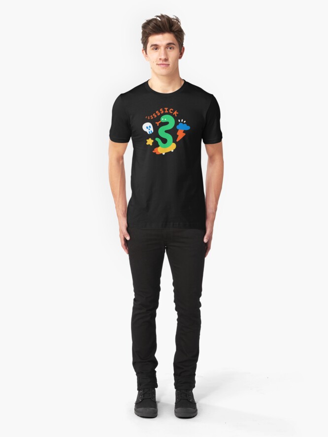 Alternate view of Skate Snake Slim Fit T-Shirt