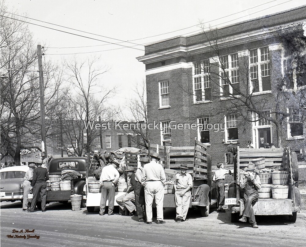 "1954 TATER DAY, BENTON, MARSHALL COUNTY, KENTUCKY NO.6" by West