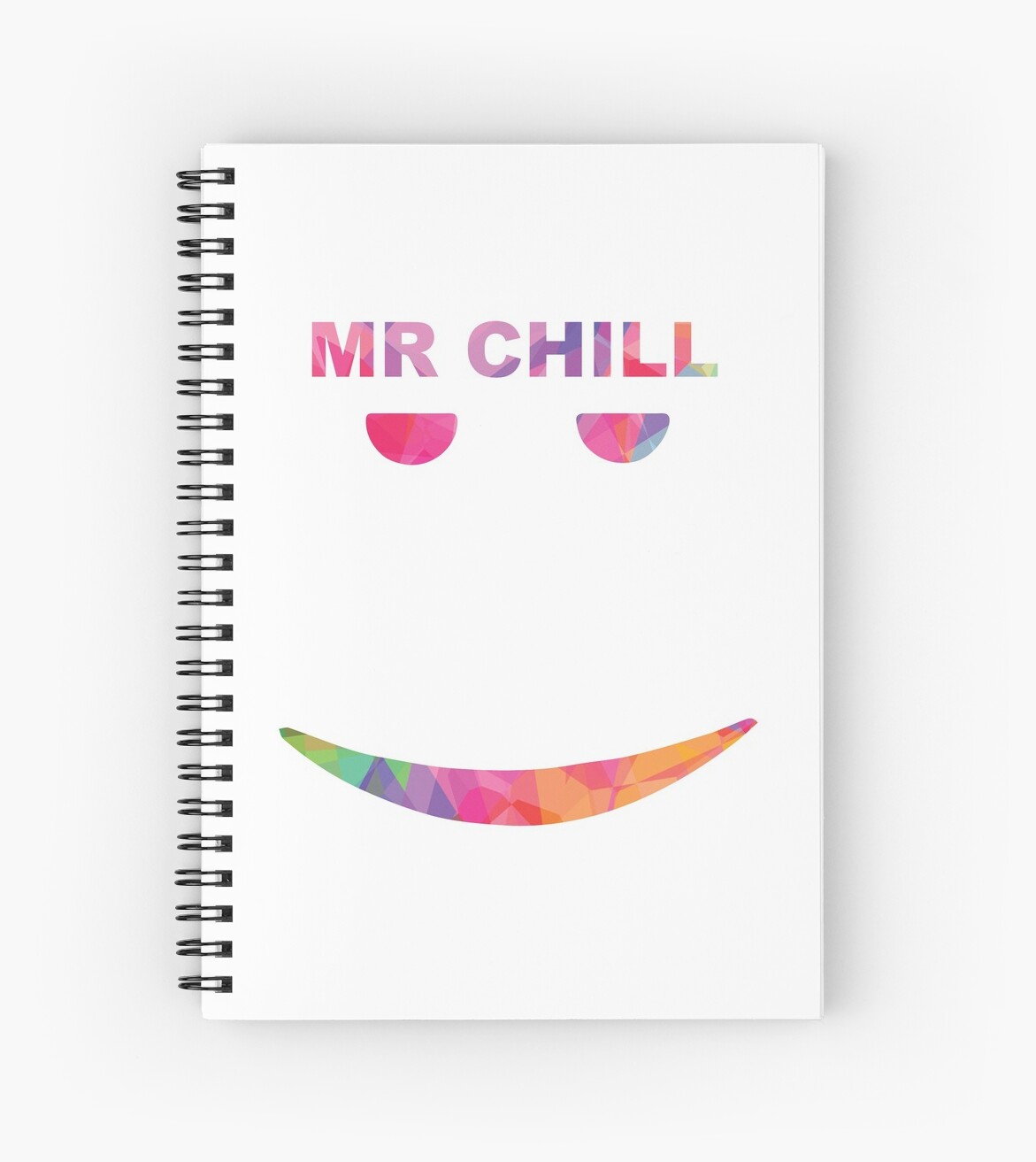 Mr Chill Spiral Notebook By Rainbowdreamer Redbubble - roblox face spiral notebooks redbubble