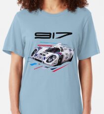 Vintage 917K Endurance Race Car Slim Fit T-Shirt
