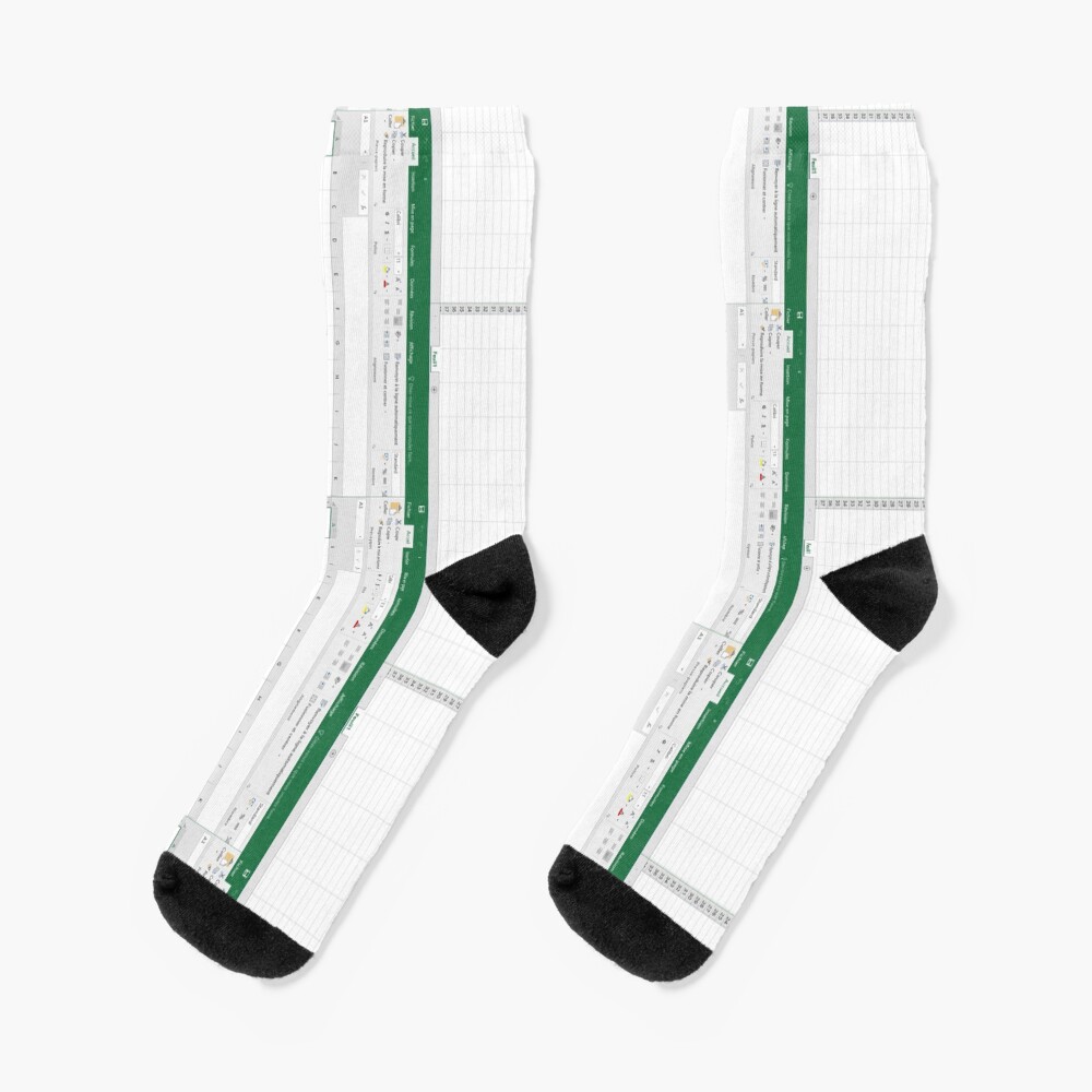 Excel spreadsheet Socks