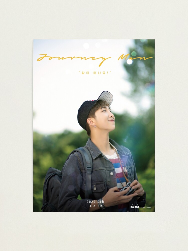 Bts Namjoon Rm Movie Poster Photographic Print By Kpoptokens