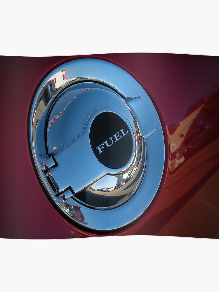 Chrome Fuel Cap Dodge Challenger Poster