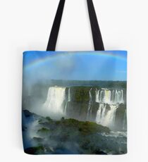 rainbow at Iguassu Falls Tote Bag