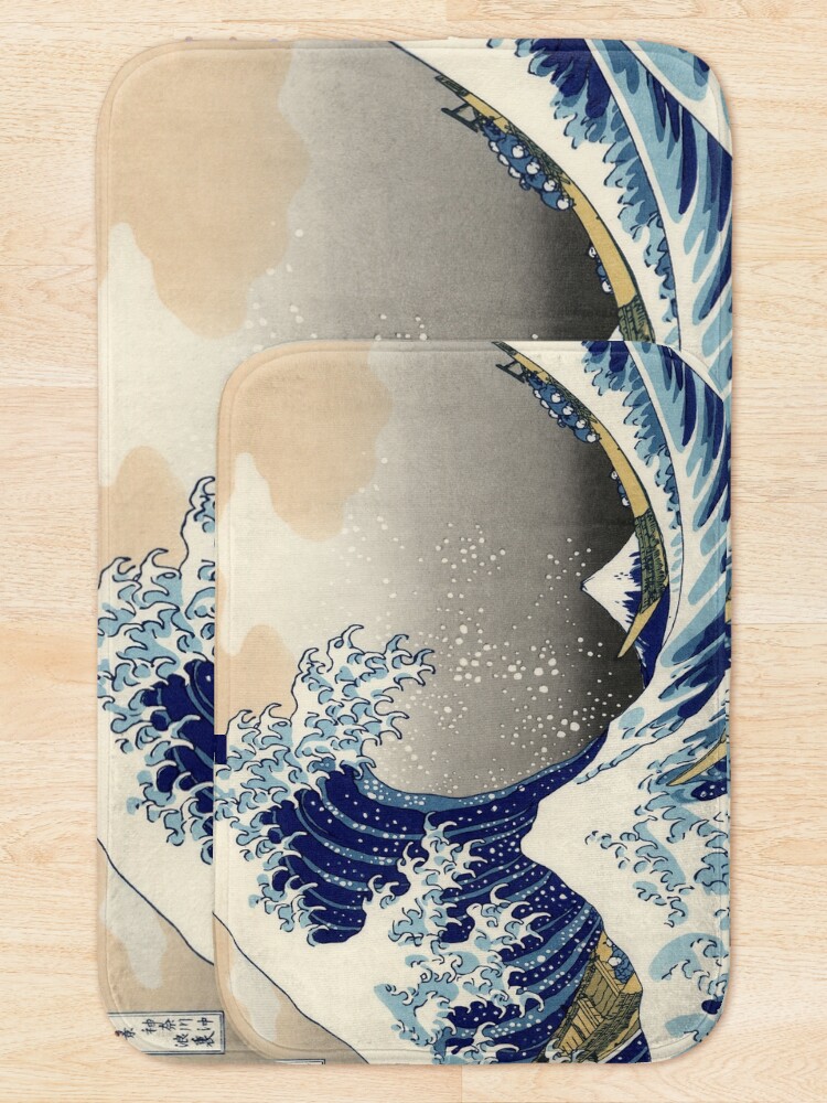Alternate view of Great Wave Bath Mat