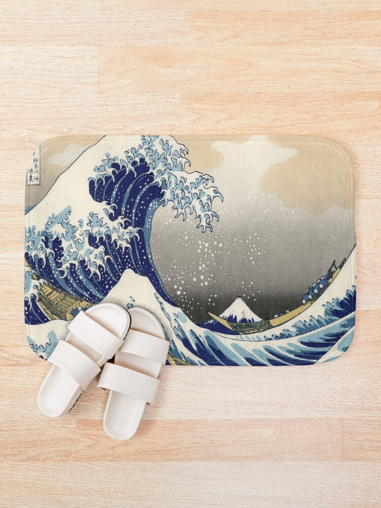 Alternate view of Great Wave Bath Mat