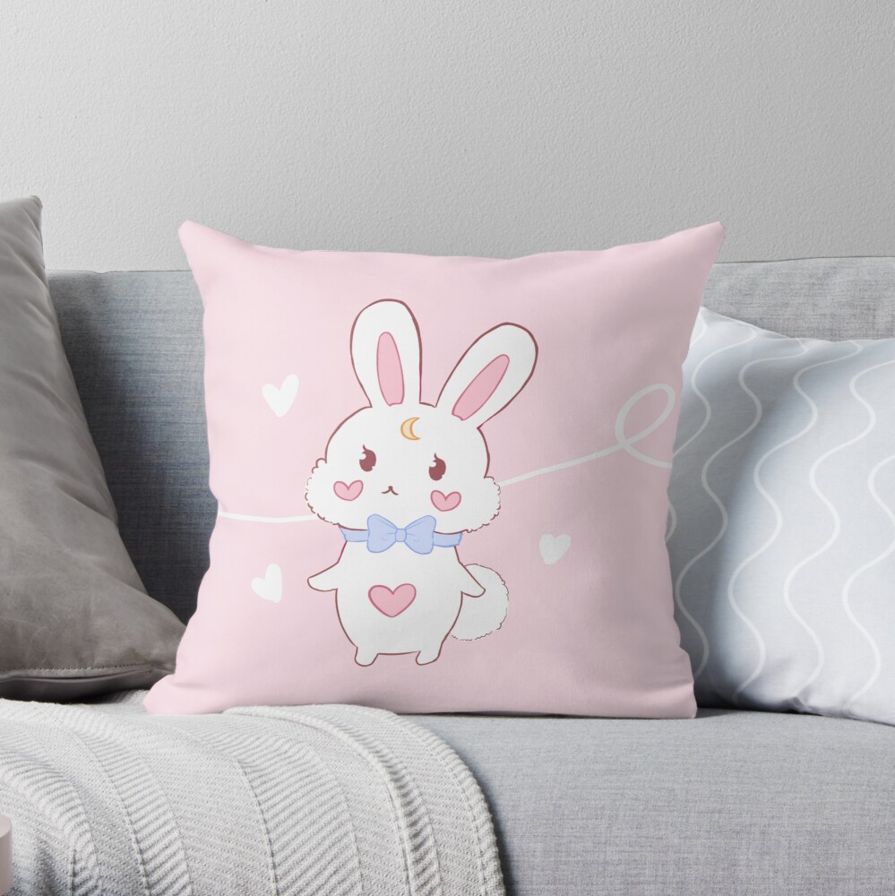 Sailor Bunny Throw Pillow